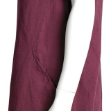 Сукня льон ТМ «Ярослав» м.Ф-147 вишнева