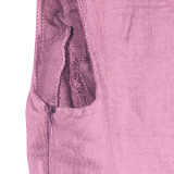 Платье лен ТМ «Ярослав» м.Ф-171 лилово-розовое