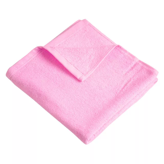Полотенце махровое ТМ "Ярослав" (400 г/м2) светло-розовое