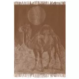 Plaid made of camel wool 140x200 cm size 1/1 TM Yaroslav