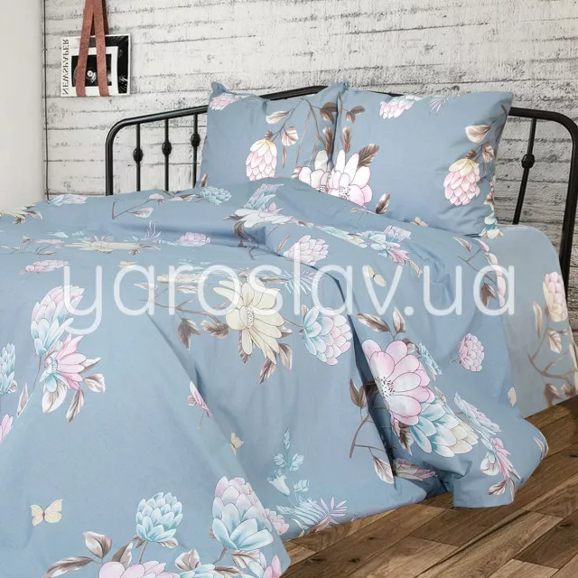 Комплект постільної білизни Ярослав t302 Бязь набивна