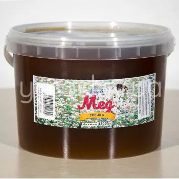 Buckwheat honey TM Yaroslav 4300 g
