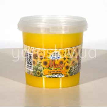 Honey Sunflower 1300 g TM Yaroslav