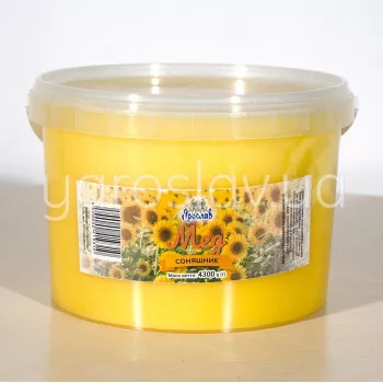 Honey Sunflower 4300 g TM Yaroslav