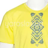 Футболка "Вишиванка" м.623-К жовта