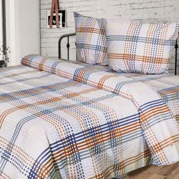 Комплект постільної білизни az16 Бязь набивна ТМ Ярослав