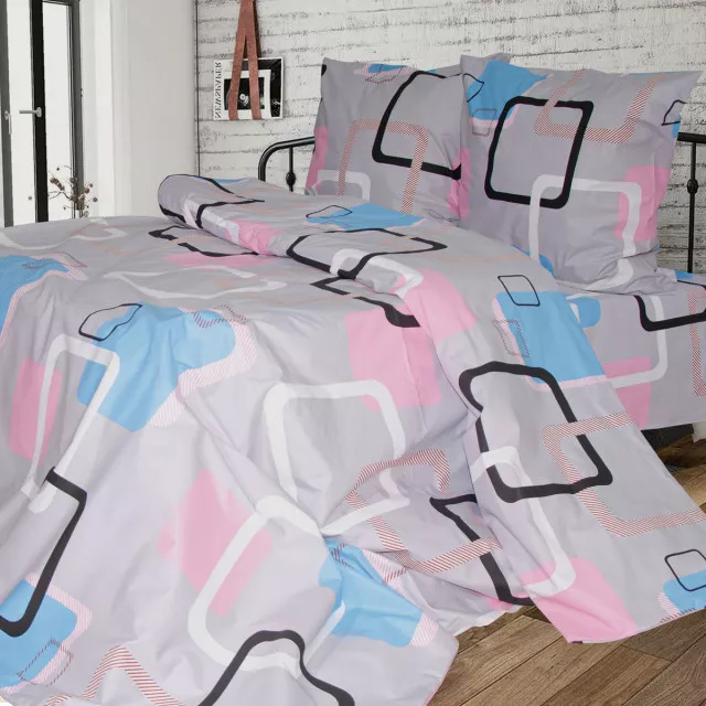 Bed linen set Yaroslav t347 Printed cotton