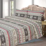 Комплект постільної білизни fl334 Фланель Люкс ТМ Ярослав