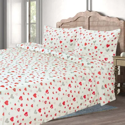 Комплект постільної білизни fl337 Фланель Люкс ТМ Ярослав