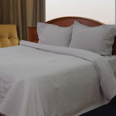 Комплект постільної білизни Льон сірий ТМ Ярослав