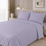 Bed linen set Satin lilac Euro size TM Yaroslav Bed linen set Satin lilac Euro size TM Yaroslav