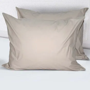 Pillowcase smooth painted 04 coffee with milk TM Yaroslav