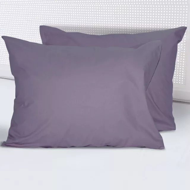 Наволочка бязь гладкофарбована 07 лавандова ТМ Ярослав