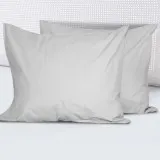 Наволочка бязь гладкофарбована 08 сіра ТМ Ярослав