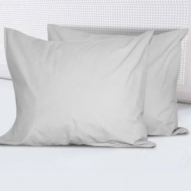 Наволочка бязь гладкофарбована 08 сіра ТМ Ярослав