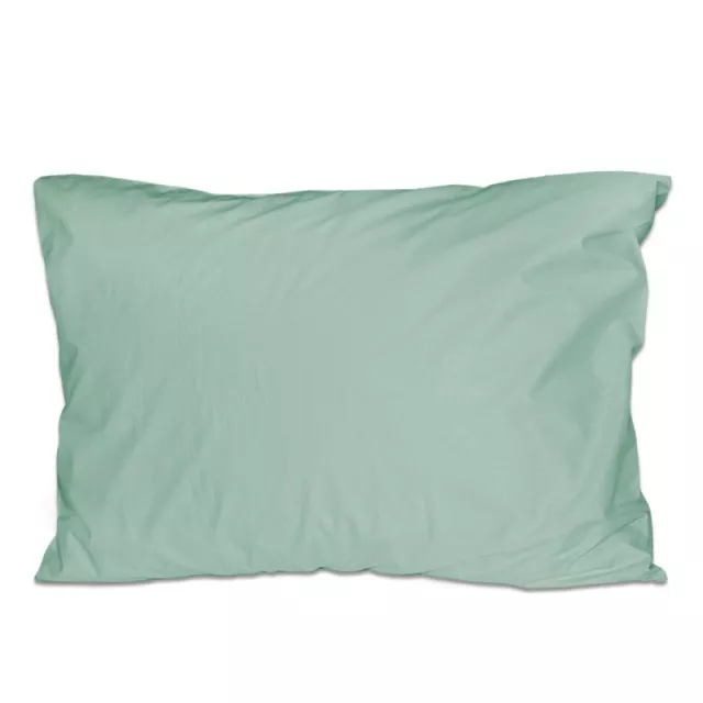 Наволочка Ранфорс сіро-зелена ТМ Ярослав