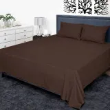 Bed sheet calico smooth-dyed 06 brown TM Yaroslav Bed sheet calico smooth-dyed 06 brown TM Yaroslav