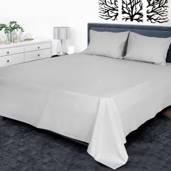 Простирадло бязь гладкофарбована 08 сіре ТМ Ярослав