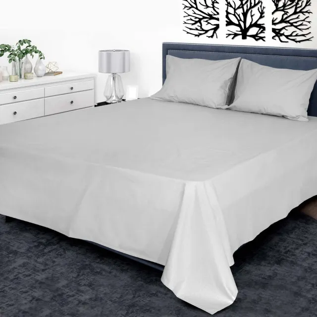 Простирадло бязь гладкофарбована 08 сіре ТМ Ярослав