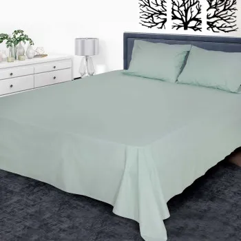 Bed sheet calico smooth-dyed 09 mint TM Yaroslav