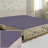 Простирадло бязь гладкофарбована на резинці 07 лавандове ТМ Ярослав