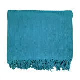 Плед бавовняний Косичка морська хвиля 140х200 см ТМ Ярослав