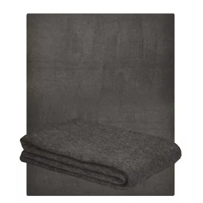 Blanket semi-woolen Eco 630 gray 140x205 cm TM Yaroslav