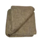 Blanket New Zealand wool ocher TM Yaroslav