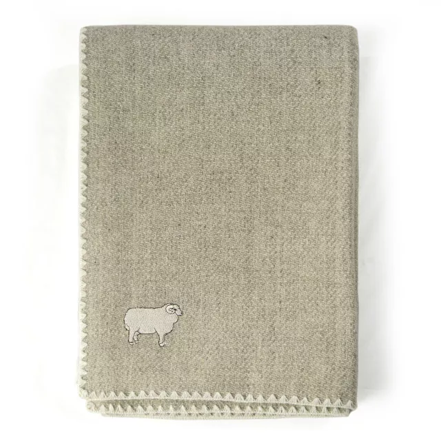 Lyzhnyk blanket with half-wool embroidery TM Yaroslav