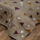 Plaid quilted Triangles microfiber TM Yaroslav