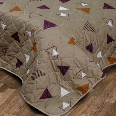 Plaid quilted Triangles microfiber TM Yaroslav