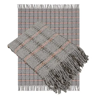Plaid Elegant half-woolen 140×200 cm des.5/39 TM Yaroslav