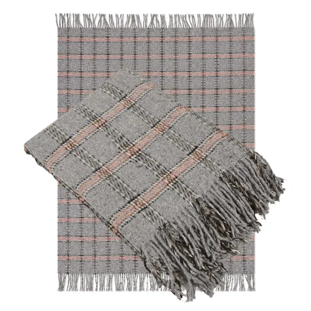 Plaid Elegant half-woolen 140×200 cm des.5/39 TM Yaroslav