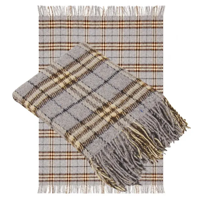 Plaid Elegant half-woolen 140×200 cm des.6/18 TM Yaroslav