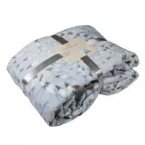 Плед флісовий f286 листя ТМ Ярослав