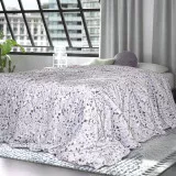 Плед флісовий f286 листя ТМ Ярослав