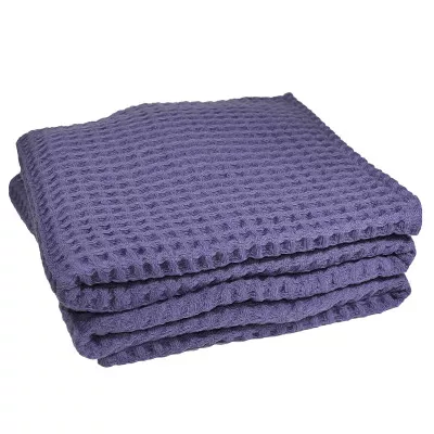 Plaid 3D merino wool 140x200 cm lilac TM Yaroslav