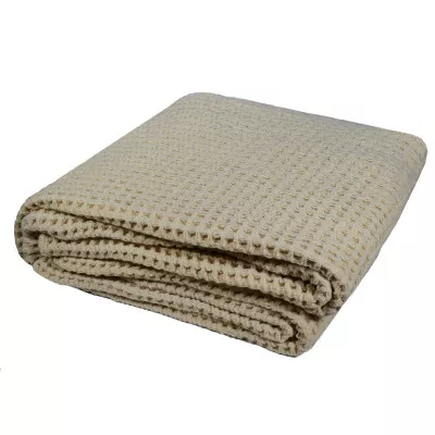 Plaid 3D merino wool 140x200 cm milk TM Yaroslav
