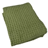 Plaid semi-wool 3D 140x200 cm green TM Yaroslav