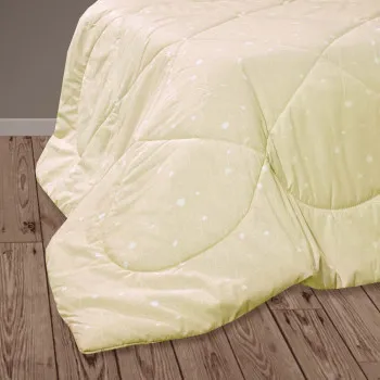 Blanket quilted silicone/calico summer beige TM Yaroslav