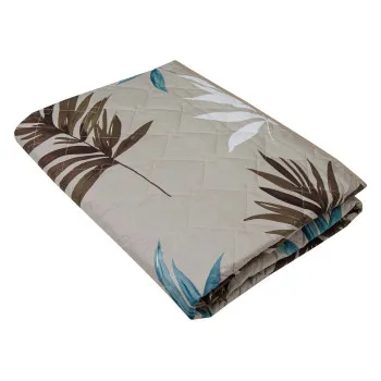 Blanket quilted Light microfiber/silicone Palm leaves TM Yaroslav
