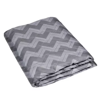 Blanket quilted Light microfiber/silicone Zigzags TM Yaroslav