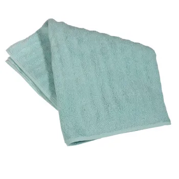 Рушник махровий Ribs 500 г/м² Ментоловий ТМ Ярослав