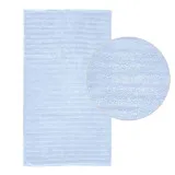 Рушник махровий Ribs 500 г/м² Сіро-блакитний ТМ Ярослав