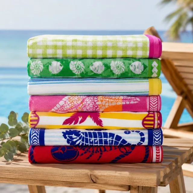 Towel terry double-sided India 100×185 cm TM Yaroslav