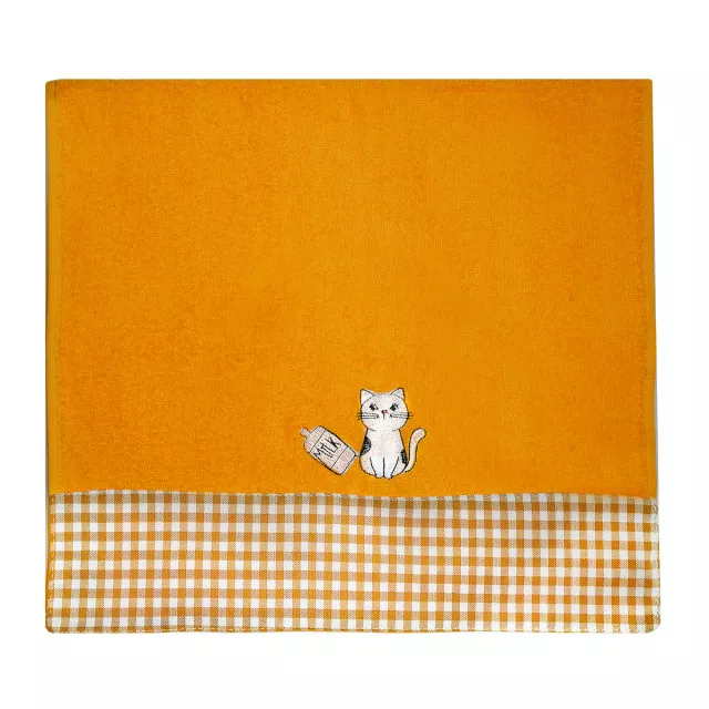 Terry towel decorated with Cat 40x70 cm TM Yaroslav Terry towel decorated with Cat 40x70 cm TM Yaroslav