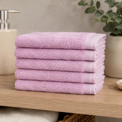 Set of terry napkins YAR-460 lavender 6 pcs. 30x50 cm TM Yaroslav