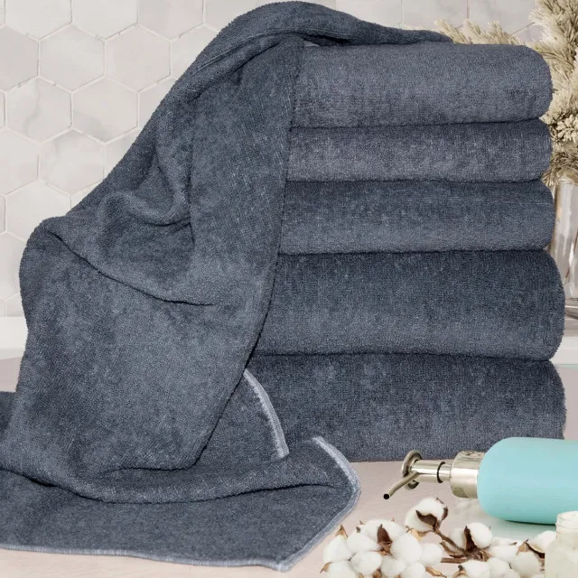 Рушник махровий ЯР-500 темно-сірий ТМ Ярослав