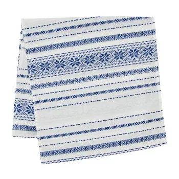 Рушник обрядовий тканий блакитний ТМ Ярослав