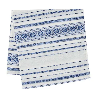 Рушник обрядовий тканий блакитний ТМ Ярослав